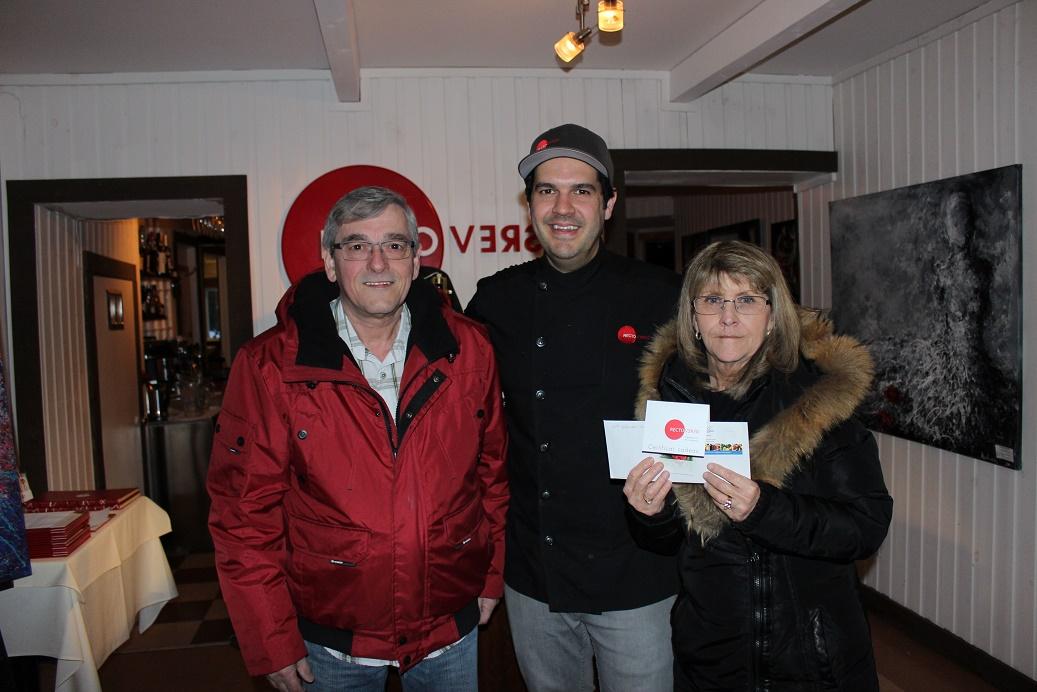 Gagnante du concours St-Valentin 2017 - Mme Yolande Vanier